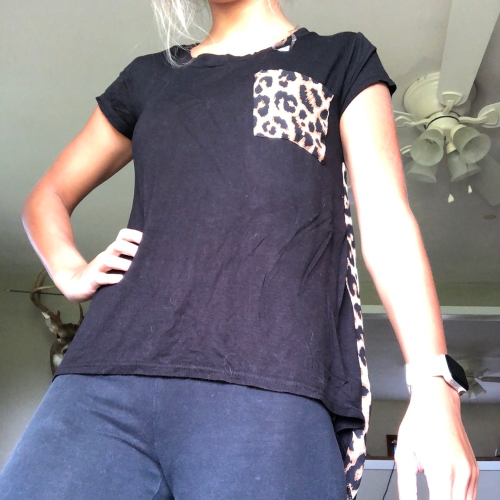 High-low shirt